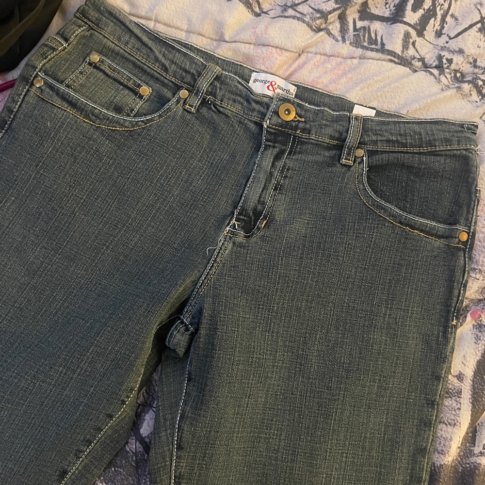 George&Martha Women's Blue Jeans